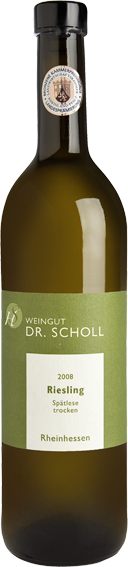 Riesling Spätlese Weingut Dr. Scholl oekowein