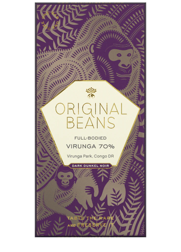 Virunga 70% Bio Schokolade Original Beans