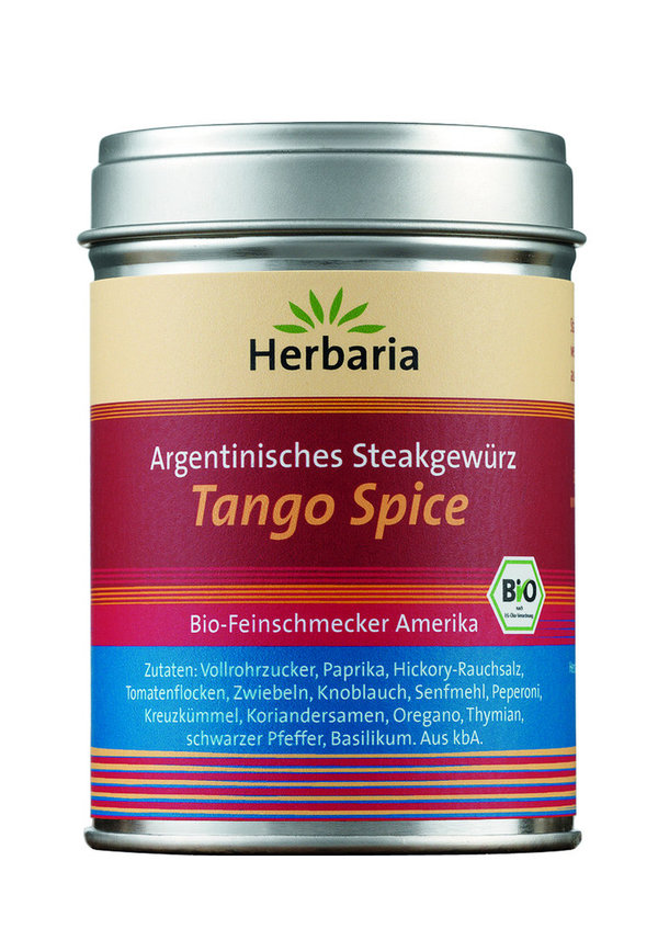 Argentinisches Steakgewürz 'Tango Spice' 30g. Herbaria oekowein