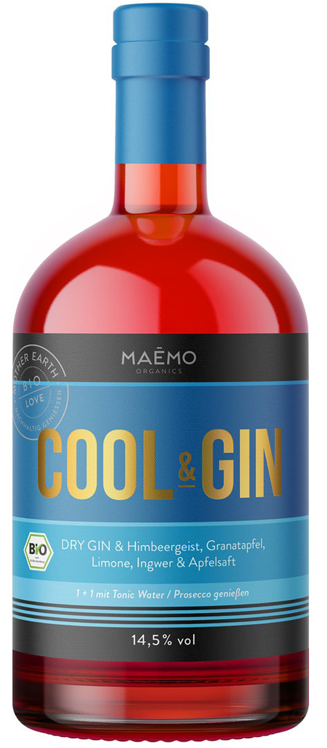 Cool & Gin Aperitivo Maemo Organics oekowein